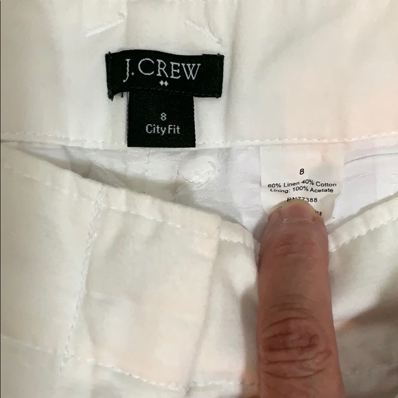 J.Crew white pant - Picture 2 of 13